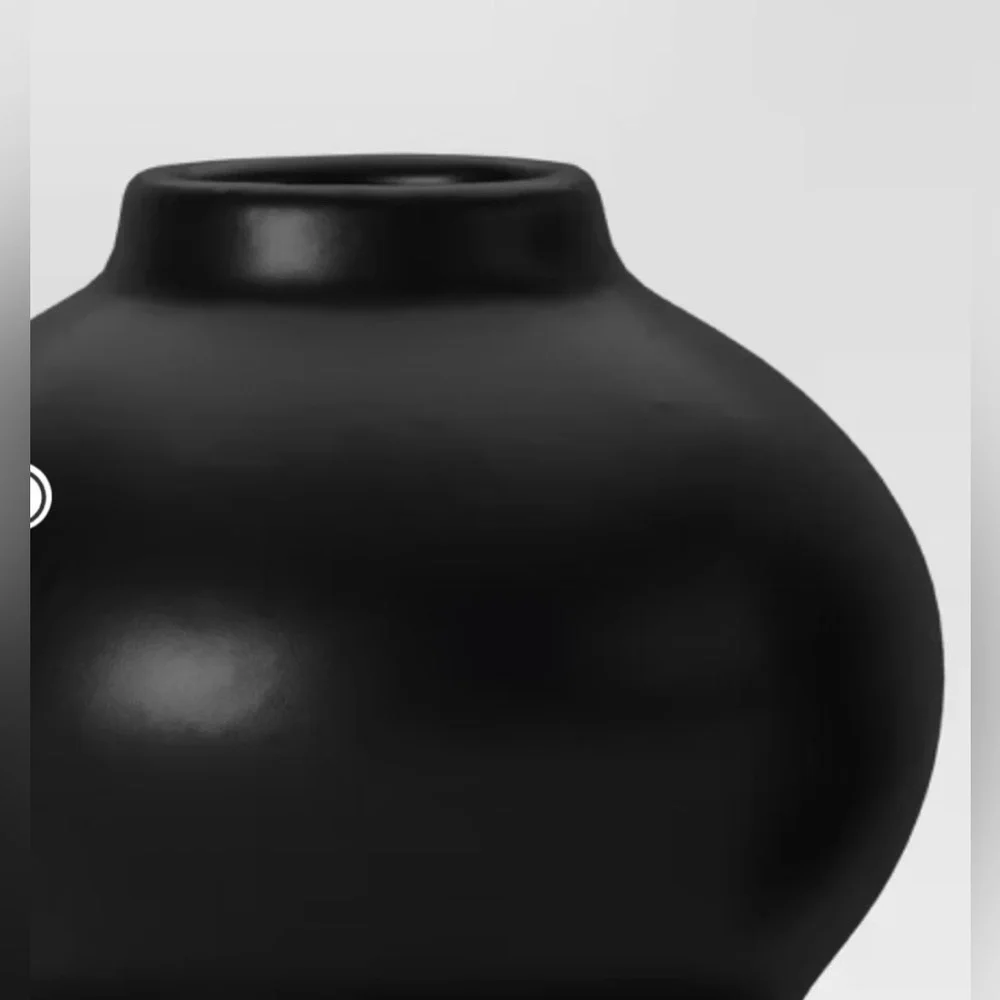 Set of 2 black Bud vases- Room Essentials - Picture 4 of 5